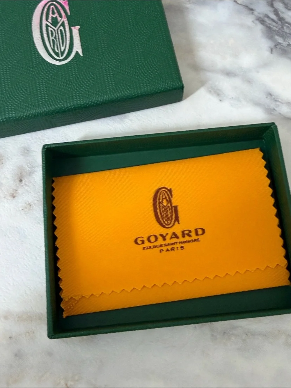 Green Saint-Sulpice Card Wallet